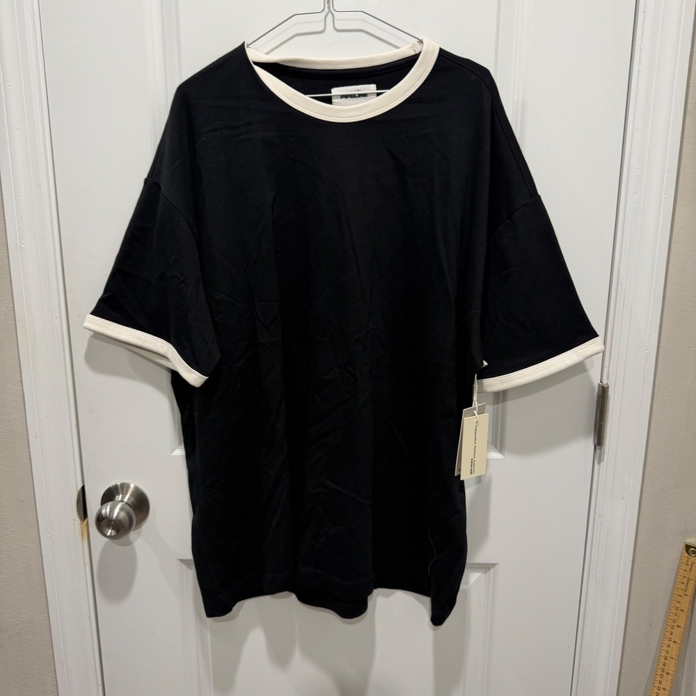 Pipeline Mens T-Shirt Oversize Fit Black XL NWT